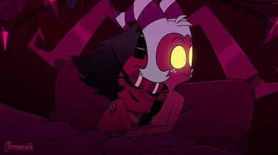 Banging on the Bedroom Floor - A Helluva Couples Hentai Adventure