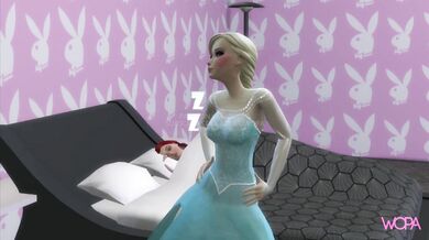 Frozen - Elsa and Annas secret bedtime adventure