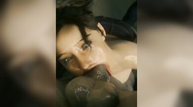 Watch as Claire gets fucked by Mr X in the bedroom while wearing a sexy lingerie set!