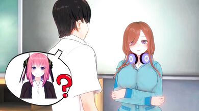 Nino Nakanos Quintessential Quintuplet, a Peh-Koi Hentai Porn Video!