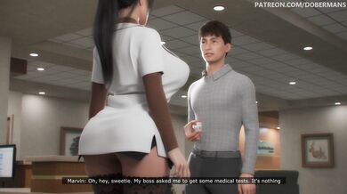 The Horny Nurse And Her Secret Patient Episode 4 - Extended - Doberman Studio