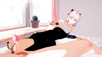 Souji Okita, Fate/stay night and Bazett: The Grand Order Hentai Porn Video