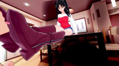 Rin Tohsaka, Fate/stay night [Bazett]: A XXX Hentai Porn Parody