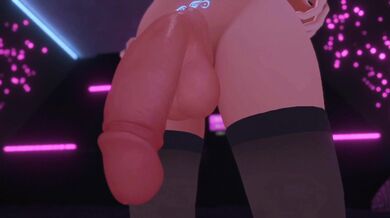 Wiggle My Big White Futa-Cock in Your Face and Make You Squirt with Pleasure