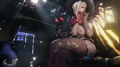 Sexy Big Girls Dancing and Grinding on Each Other in a PMV/HMV