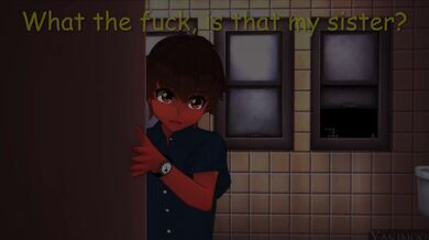 Making love in the public restroom, Yakimoon style