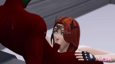 A Wanda-ful Dream: Hot Sex Between Marvel Heroes in a Trailer