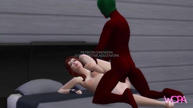 A Wanda-ful Dream: Hot Sex Between Marvel Heroes in a Trailer