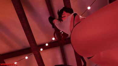 WATCH the HOT girl in the red bikini DANCE!