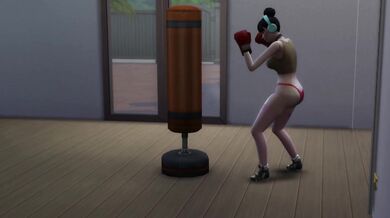 Femdom Bondage Fetish with Hinata, ElasticGirl and a Riding Crop