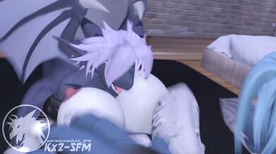 Sexy Kobold Model Test 02(with Sound Effects) - a hentai PORN video featuring sexy kobolds, and their hot modeling skills