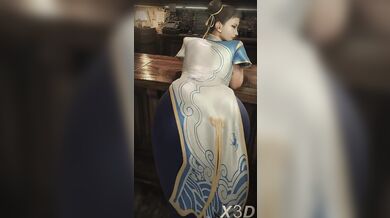Chun Li vs Cammy (Wet and Messy)