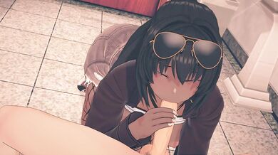 Rewritten: The Bathroom Orgy: Blowjobs and More