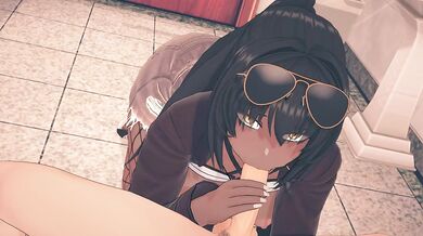 Rewritten: The Bathroom Orgy: Blowjobs and More