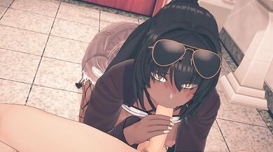 Rewritten: The Bathroom Orgy: Blowjobs and More