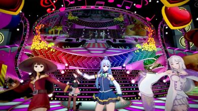 Tenmas Secret Aquatic Intercourse with KonoSubas Kazuma, and Bazett from Fate/Stay Night!