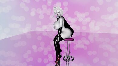 The Lady of Death Poses for Two