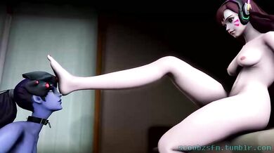 DVa Takes Control of the Widow Maker: DVas Dominating SFM Adventure with Scout