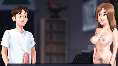 The Naughty Neighbor: A Tale of Hot Summer Nights with Miss Bissette