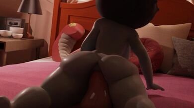 Sultry Seductress Rides a Dildo like never before!