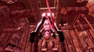 The forbidden desire of a young maid in the castle