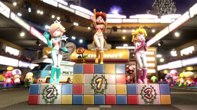 Mario Kart Podium Celebration [On Model 3D]