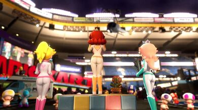 Mario Kart Podium Celebration [On Model 3D]