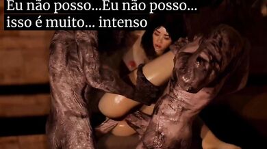 Eager for a Good Time, Intruder Loves Wolf in Hot Sexual Action