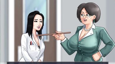 The Sexy Teacher and Her Students: Miss Okitas Summertime Saga