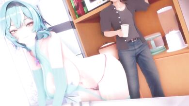 The Deepthroat Queen and the Naughty Maid: Genshin Impact Juicer (Yaegamiko/Yura) EX