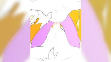 Mega Man and Sonic in a blazing hot threesome with Tails!