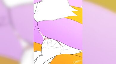 Mega Man and Sonic in a blazing hot threesome with Tails!