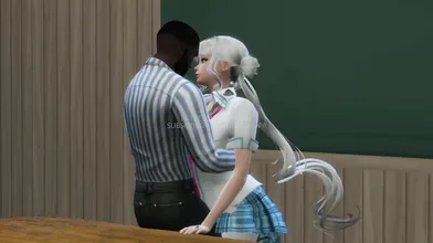 Watch as the ebony student gets taken hard by her teacher in this hot trailer!