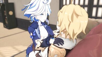Furinas Lovey Dovey Time with her Hentai Lover