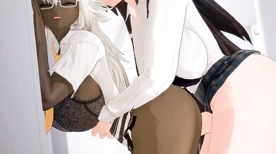Big Dicked Futa Goddess Takes Over the School and Turns a Virgin Girl Into Her Sex Slave