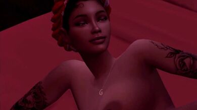 The Sims 4: Brasi and Amunet Post-Waffle House Fuck Session