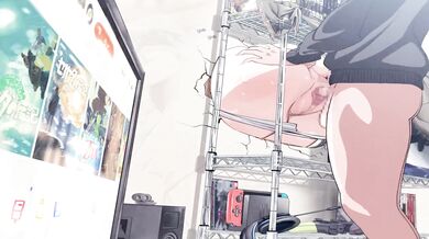 Mega Masturbation with Toy-chan and her Inflatable Suppai Dolls