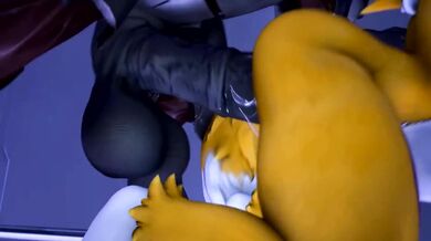 Krystals Renamon x Bladewolf PMV Animation