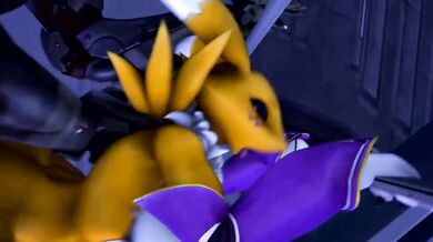 Krystals Renamon x Bladewolf PMV Animation