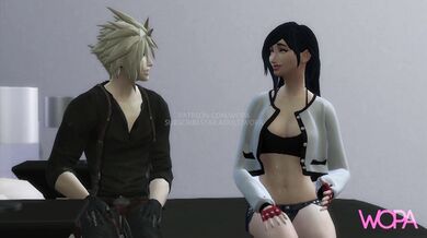 Lustful Encounters: Tifa Lockhart and Cloud Strife, Unleashed in Bed