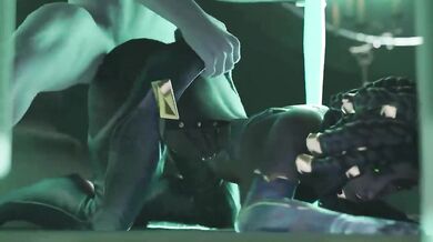 Senna, the ghost-slaying nympho, isnt afraid of no ghost In fact, she enjoys fucking them Watch her ride a haunted houses cock in Red Nine