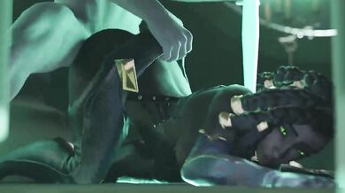 Senna, the ghost-slaying nympho, isnt afraid of no ghost In fact, she enjoys fucking them Watch her ride a haunted houses cock in Red Nine