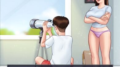 Neighborly Affection: Mrs Johnsons Secret Desires Unleashed in the Summertime