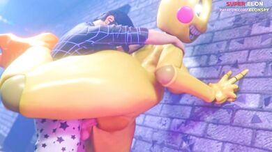 Sexual Desire Revealed: Toy Chica Gets Fucked Against the Wall