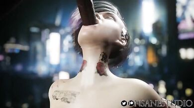 Blowjob Queen Judy Deep Sucking Cock to Orgasmic Bliss!