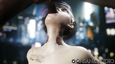 Blowjob Queen Judy Deep Sucking Cock to Orgasmic Bliss!