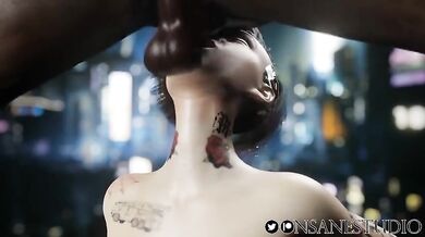 Blowjob Queen Judy Deep Sucking Cock to Orgasmic Bliss!