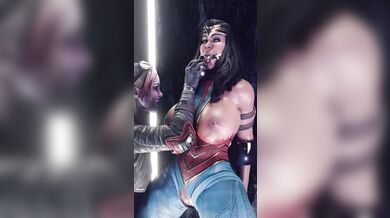 DC Women Celebrating New Years Eve [3DX]