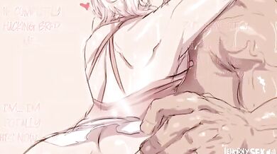 After being mistaken for a man, the femboy is taken advantage of and fucked by a group of horny men