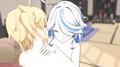 The Love-Struck Nymphomaniac and Her Sweethearts Sensual Encounter (Full Nudity)